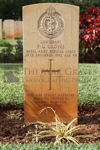 BEIRUT WAR CEMETERY - GROVES, FREDERICK GEORGE